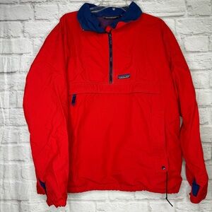 Patagonia Vintage Nylon Pullover 1/2 zipJacket Mens Sinch Waist Pockets -Size: L